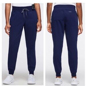 Jaanuu 10 Pocket Midnight Blue Women’s Jogger Scrub Pants Size S